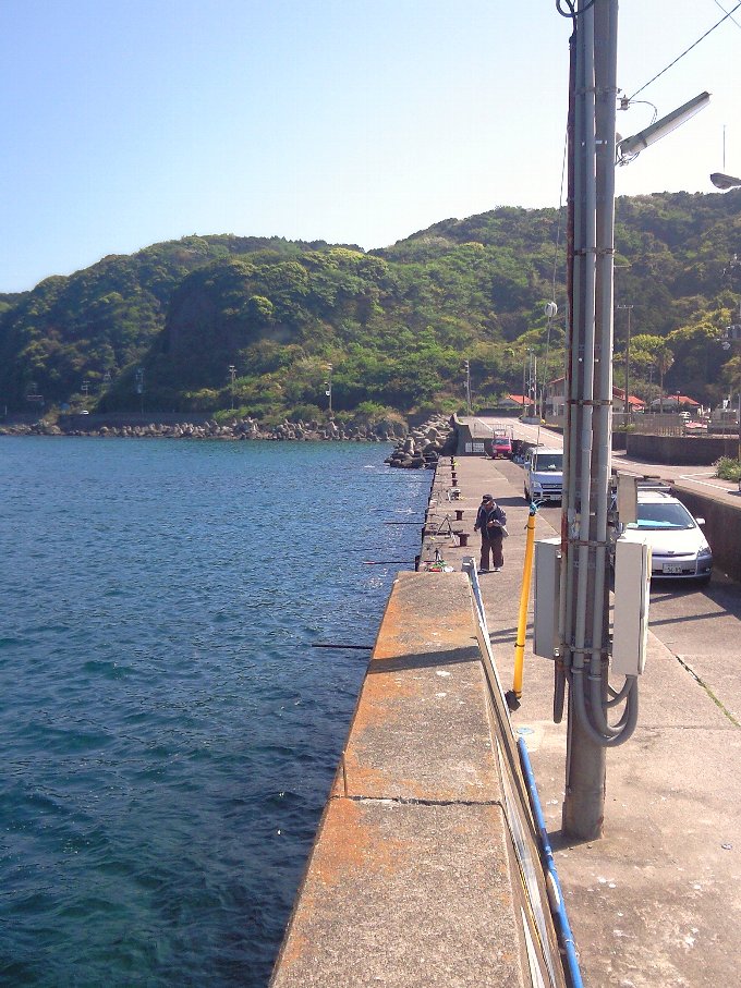 和歌山県南紀 アオリイカ釣り場 串本町 串本漁港 県水産試験場の裏 和歌山南紀のアオリイカ